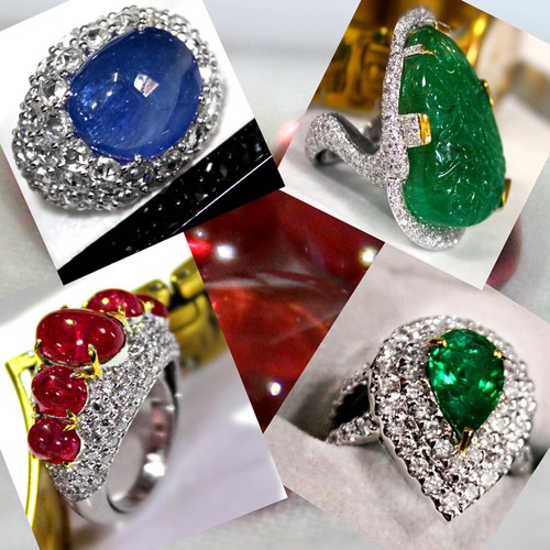 Liquidation sale Natural Sapphire Pendant sapphire beads estate vintage antique - Picture 8 of 9