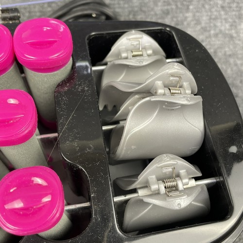 Conair Xtreme 20 Hot Velvet Rollers 3 Curler Sizes CHV26HX Pageant 4 Clips - Picture 5 of 12