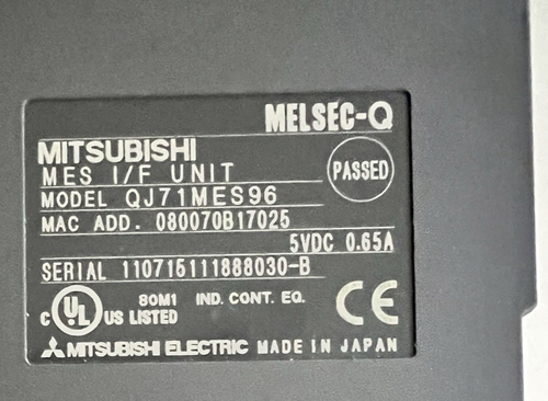 Modulo interfaccia Mitsubishi QJ71MES96 Melsec-Q - Foto 4 di 4