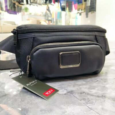 Tumi Alpha Bravo Series 232310D Men's Waist Pouch & Shoulder Tumi Alpha Bravo Series 232310D Men's Waist Pouch & Shoulder
