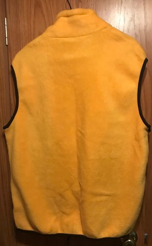 Basic Editions Damen Fleece Weste S/CH gelb mit marineblauem Besatz neu ohne Etikett - Bild 2 von 8