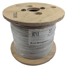 5000' Alpha 6713 WH013 22AWG Stranded Hook-Up Wire White mPPE 600V NEW