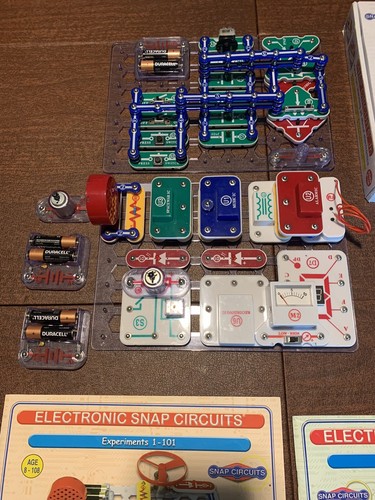 Snap Circuits Jr Kit + unverpacktes Set Bücher & Teile - Bild 4 von 8
