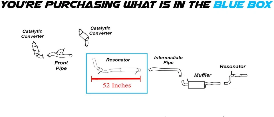 Resonador de acero inoxidable compatible con: 11-2017 Town & Country Grand Caravan Routan 3,6 L Foto 2 de 4