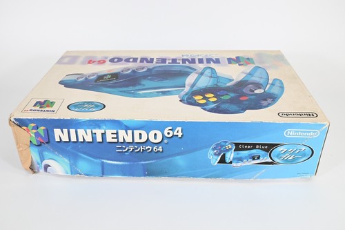 Nintendo 64 NUS-001 Konsole Clear Blau Getestet Funktioniert + Mario Party 2 - Bild 4 von 17