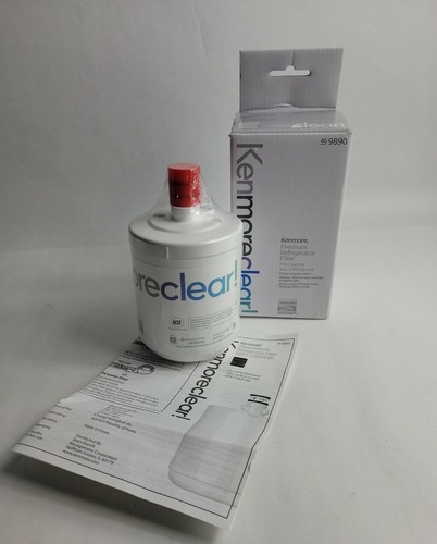 1 KENMORE CLEAR! 46-9890 Premium Refrigerator FILTER Cleaner Fresher Water - Picture 5 of 6
