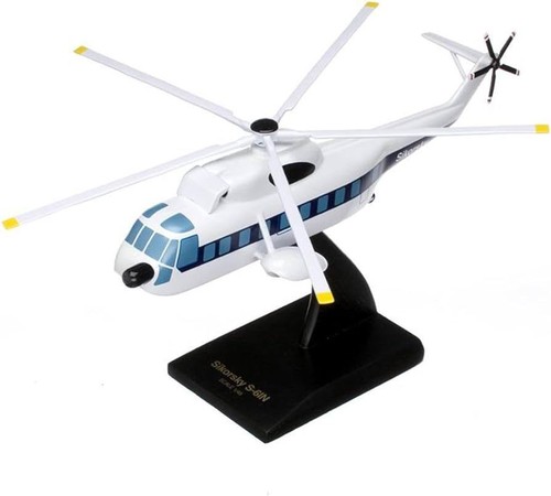 Sikorsky S-61N Hubschrauber Demonstrator Haus Farbe 1/48 Schreibtisch Display SC Modell - Bild 5 von 9