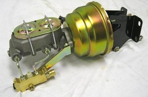 1974-86 CJ Jeep 8/" Dual Brake Booster Master Cylinder Kit disc// disc
