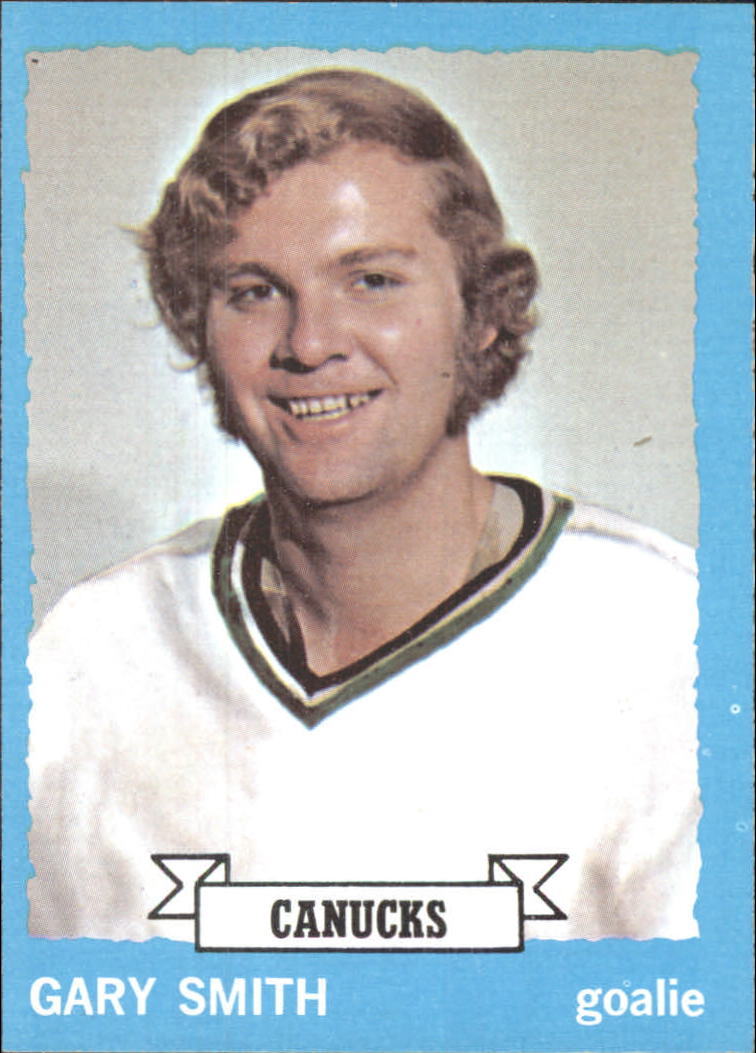 1973-74 Topps Canucks Hockey Card #126 Gary Smith DP - VG-EX