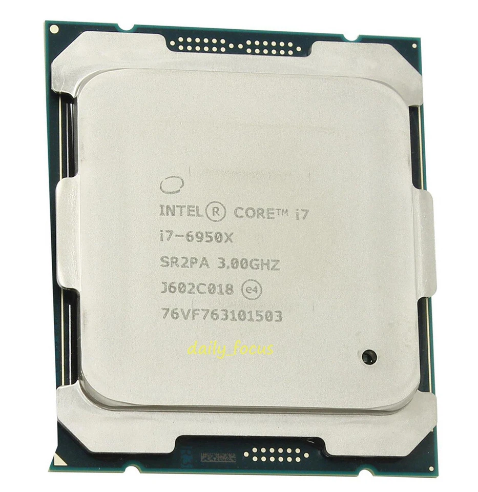 Intel Core i7-6950X 3 GHz LGA2011-3 Extreme Edition OEM SR2PA 25M CPU Processor - Image 2 of 3