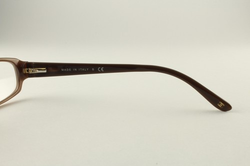 Rare Authentic Chanel 3145 c.1085 Brown Gold 52mm Charm Frames Glasses Italy - Picture 5 of 5