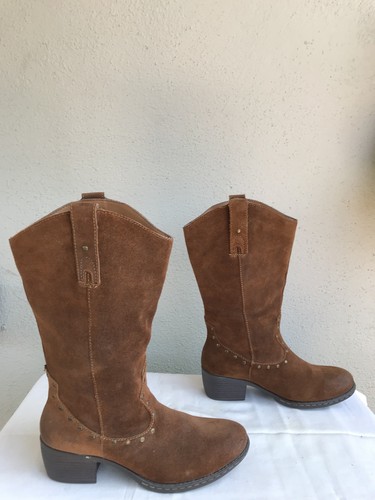 Bota de Vaquero del Oeste Boc By Born Concepts Rhonda Cuero Marrón Mujer EE. UU. 9 Marrón - Imagen 5 de 10