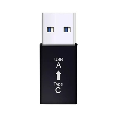 Type C Female to USB 3.0 A Male Adapter Converter Fast Charger Connector OTG - Photo 8 sur 11