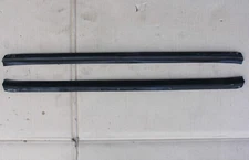GENUINE MERCEDES-BENZ MB W126 SE REAR DOOR RUBBER SEALING RAIL OUTER L&R 2PC OEM