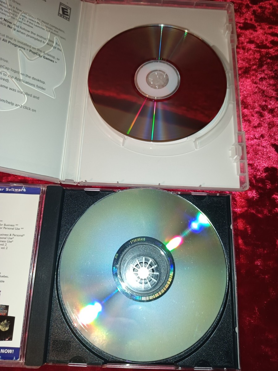 野田ゲー　CD-ROM Assorted PC Gaming CD Rom 17 Game Lot Puzzles Mystery Pacman