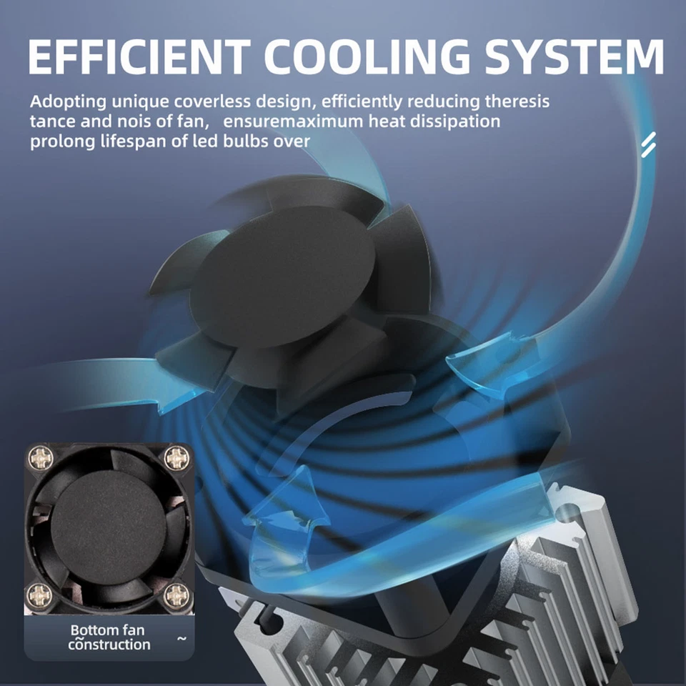 Para Volvo S80 2007-2013 3 pares 6000K 3x H8/H9/H11 faros antiniebla Foto 2 de 4