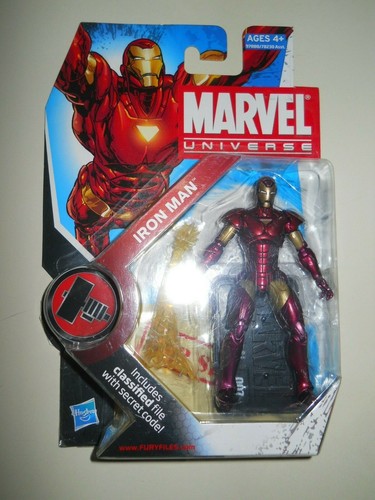 IRON MAN EXTREMIS ( 4") 2008 MARVEL UNIVERSE ( SERIE #2 ) ACTIONFIGUR #007 - Bild 2 von 4