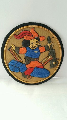 USAF Bullion 713th Bomber Geschwader Aufnäher 3 1/2 x 8.9cm - Picture 2 of 3