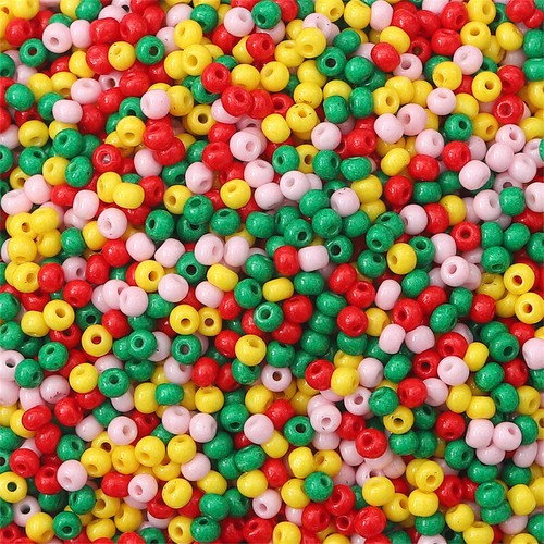 Colorful Mixed 2mm 3mm Small Round Opaque Glass Wholesale Loose Beads DIY Lot - Picture 6 of 40