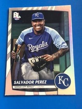 Salvador Perez Kansas City Royals Silver Foil 2023 Topps Big League #250