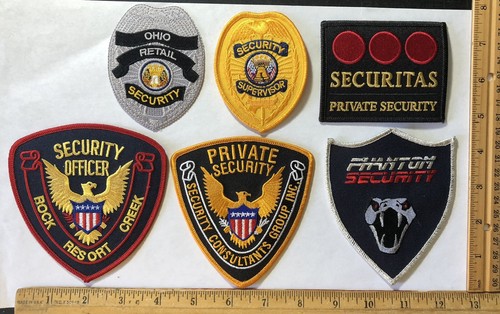Mix Lot Of 75 Security Services Guard Officer Patch Police Private Corrections - Bild 9 von 13