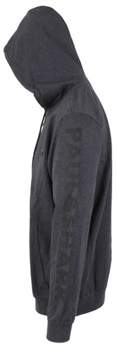 PAUL & SHARK YACHTING Men's Zip Cardigan Hoodie Size 2XL 100% Cotton Gray Grey - Picture 4 of 7