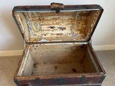 Antique Steamer Trunk