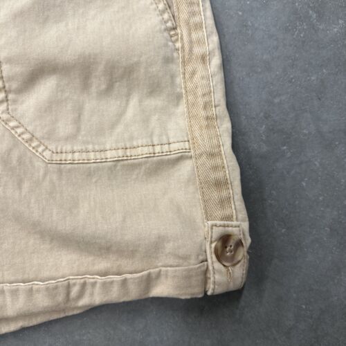Westbound Womens Shorts Size 6 28 Mid Rise Bermuda Khaki Stretch - Picture 2 of 7