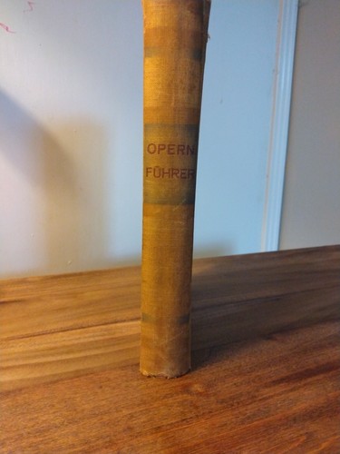 German Opera And Ballet Guide 1929 Illustrated HC 8th Revised First Edition - Picture 19 of 19