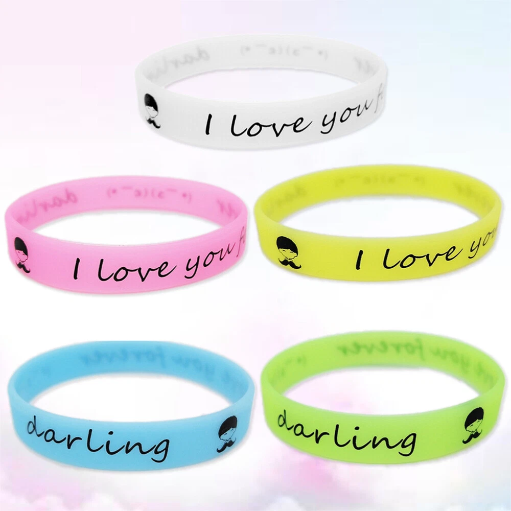 Personalized wristbands bulk deals