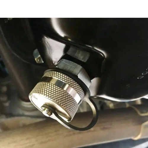 Quick Twist Oil Drain Valve Kit for M12-1.75 Stainless Drain Hose Attachment - Bild 4 von 24