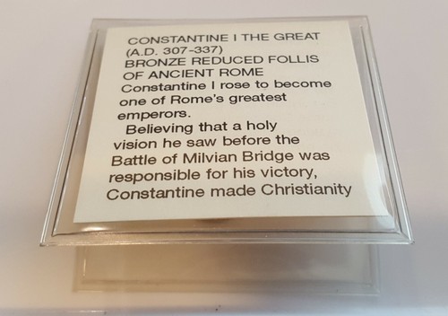 Constantine I The Great AD 307-337 BR R Follis - GD/VG - Littleton - Picture 7 of 7