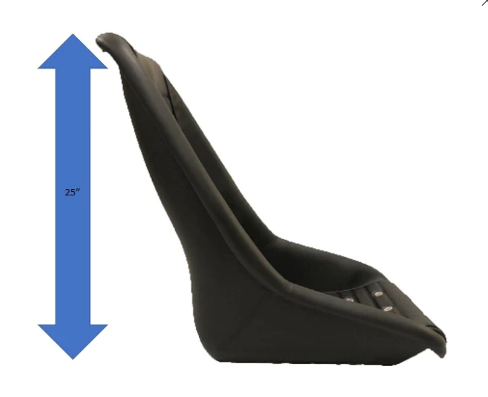 Datsun 240Z 260Z 280Z Skyline Kenmeri Bucket Seat Black