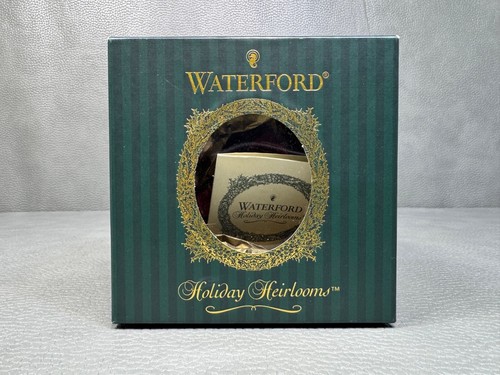 Waterford Passionate Faceted Heart Christmas Ornament with Box - Picture 5 of 6