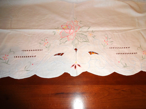 High End 100% Cotton shower Curtain Embroidery - Picture 8 of 10