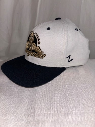 Cappello Sioux Falls Stampede Hockey Flex Fit NUOVO SENZA ETICHETTE bianco Zephyr USHL - Foto 2 di 4