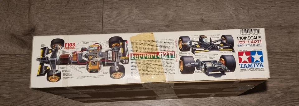 Tamiya Ferrari 412T1 - 58142 1994 J. Alesi N.Larini VINTAGE - Bild 4 von 4