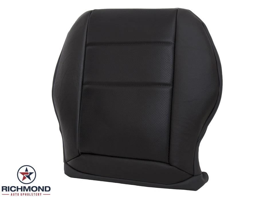 Mercedes Benz GLK 250 GLK 350 2013 - Cubierta de asiento de cuero inferior del lado del conductor negra Foto 4 de 4