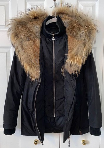 RUDSAK black winter coat/jacket/parka for women size x-small - Picture 2 of 10