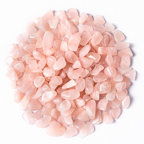 11 lbs Tumbled Rose Quartz Gemstones Pink Crystals Bulk Rocks Wholesale Gems - Picture 4 of 4