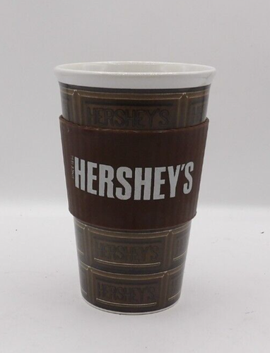 Hershey's Ceramic Glass with Coozie- Galerie Brand - Picture 1 of 4