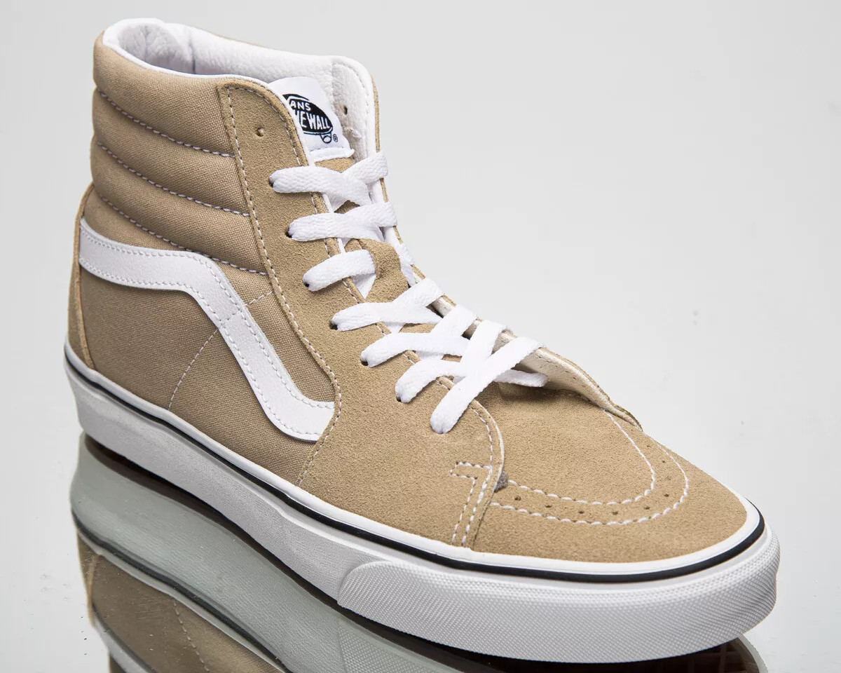 VANS Unisex Hombre Beige Blanco Atlético Lifestyle Zapatillas | eBay