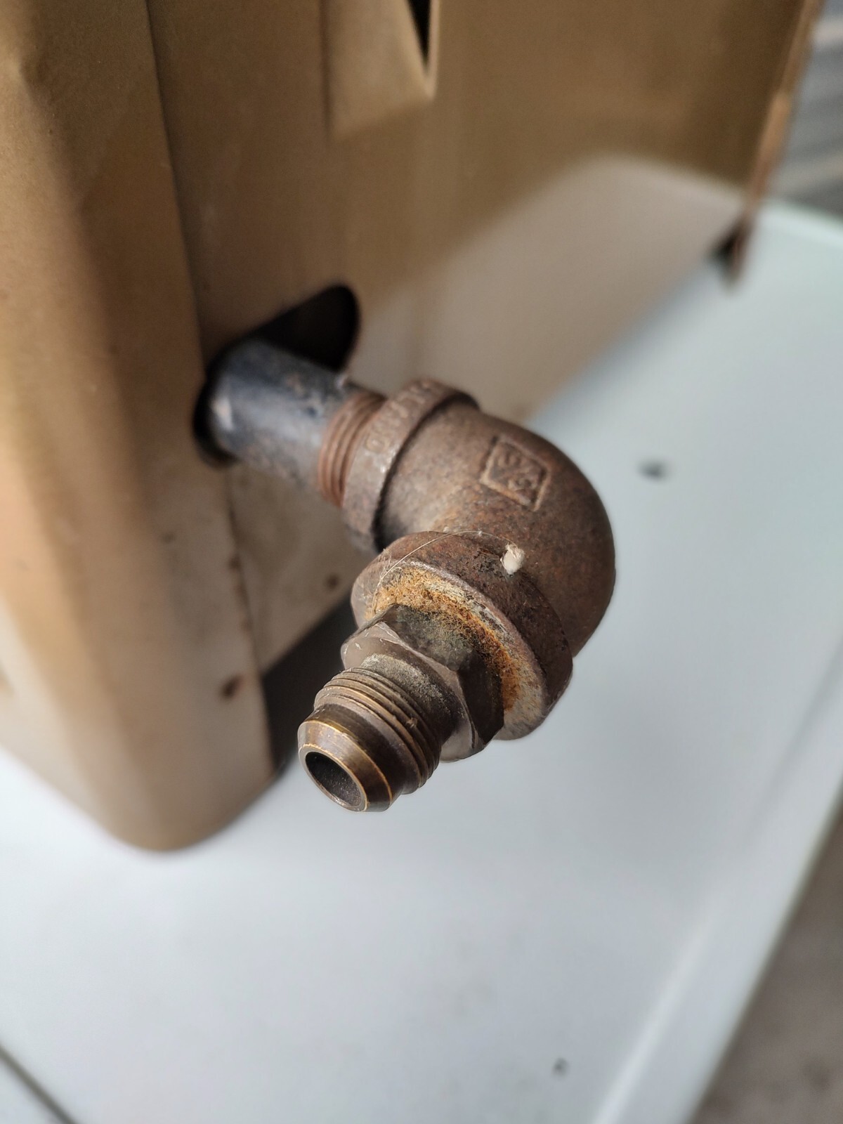 Vtg Dearborn Natural Gas 12,000 BTU Space Heater Ceramic Grates Model