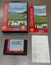 1994 Sega Genesis Pebble Beach Golf Links, CIB, Cleaned, Tested