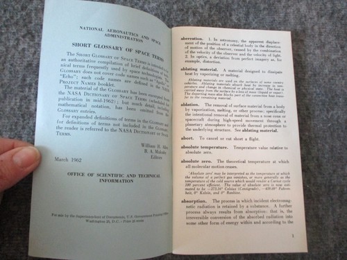 NASA MSFC ROCKET PROPELLANT SLIDE CALCULATOR+SIGNED MEMO+GLOSSARY - ASST DIR M&P - Picture 9 of 17