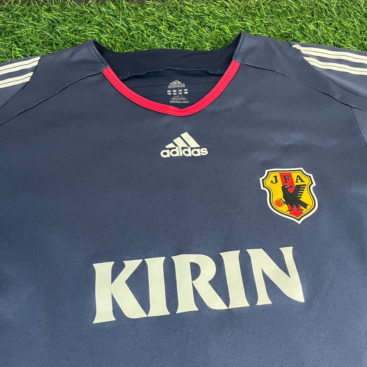 【公式戦使用】adidas Kirin Challenge Cup 2007 adidas Adidas JFA Kirin 2007 Japan Tees #1857-73 | 2ndstreet