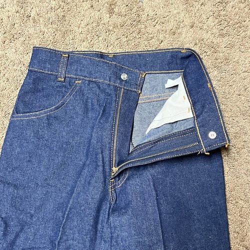 Vintage Levi's Girls 14 Orange Tab Denim Jeans Pants 24 X 32 Slim Straight Leg - Picture 5 of 17