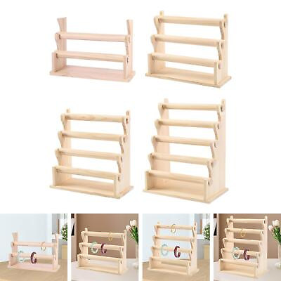 #ad #ad Bangles Display Storage Stand Simple Wood for Watches Bangles Jewelry Store $65.74