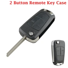 2 Buttons Remote Key Case Shell Black Fits For Vauxhall/Opel Zafira B 2005-2013