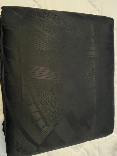 Sferra Ralph Lauren Josephine Sanghai Lux Jacquard Black 600T Queen Duvet Cover - Picture 6 of 12